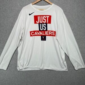 Nike Dri Fit Men Shirt XXL Virginia Cavaliers 2021 Postseason Basketball JUST US